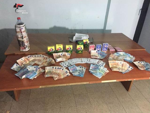 Marsala, scoperta bisca clandestina dai carabinieri