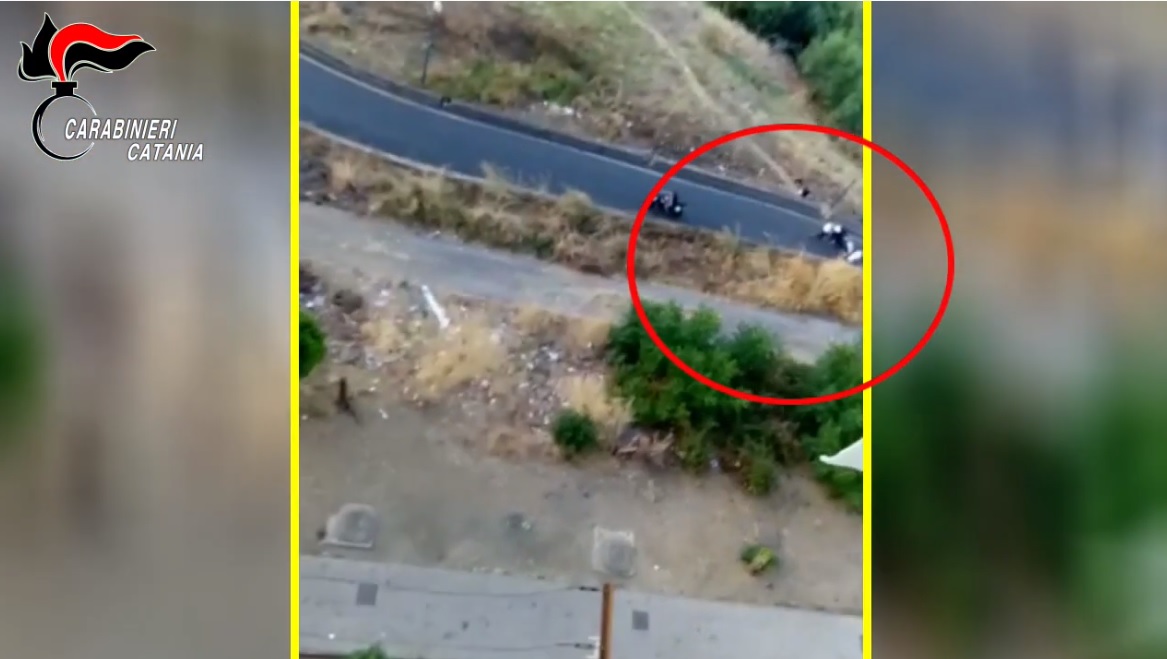 Mafia, sparatoria Librino, il video dei Carabinieri di Catania
