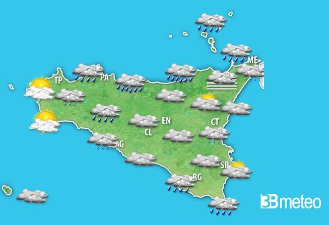 Covid, Pasquetta con pioggia e temporali in Sicilia