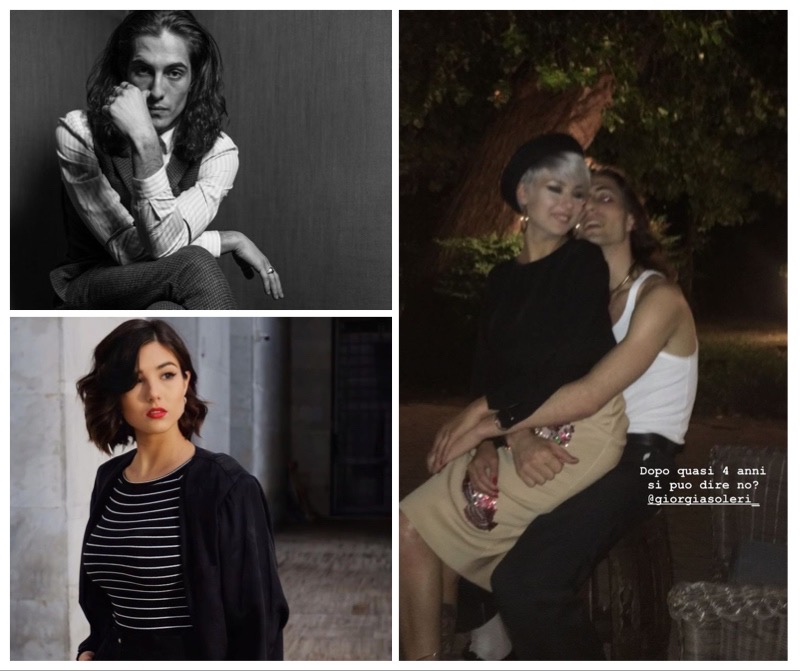 Maneskin, Damiano e Giorgia Soleri, la loro prima foto insieme