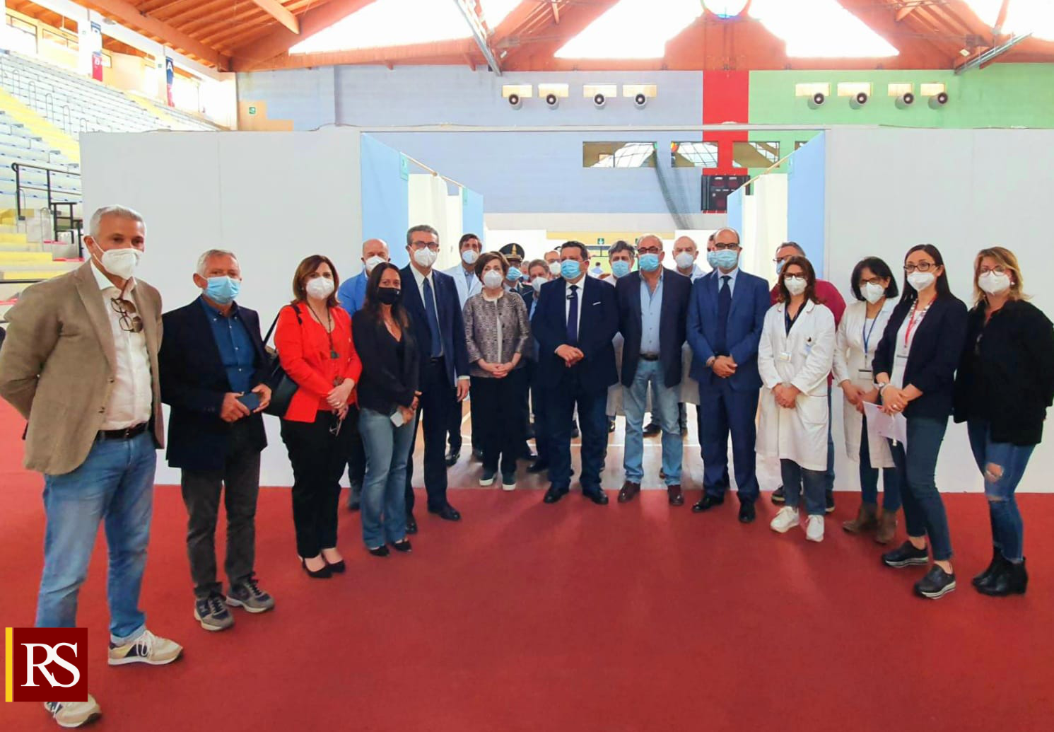 Covid, inaugurato l’hub vaccinale di Cefalù