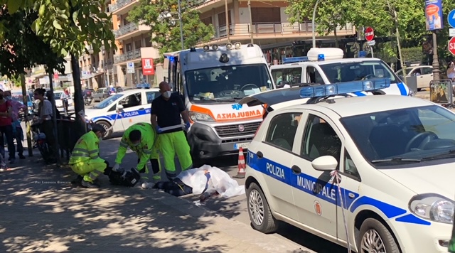 Incidente a Palermo, donna investita e uccisa, le foto della tragedia