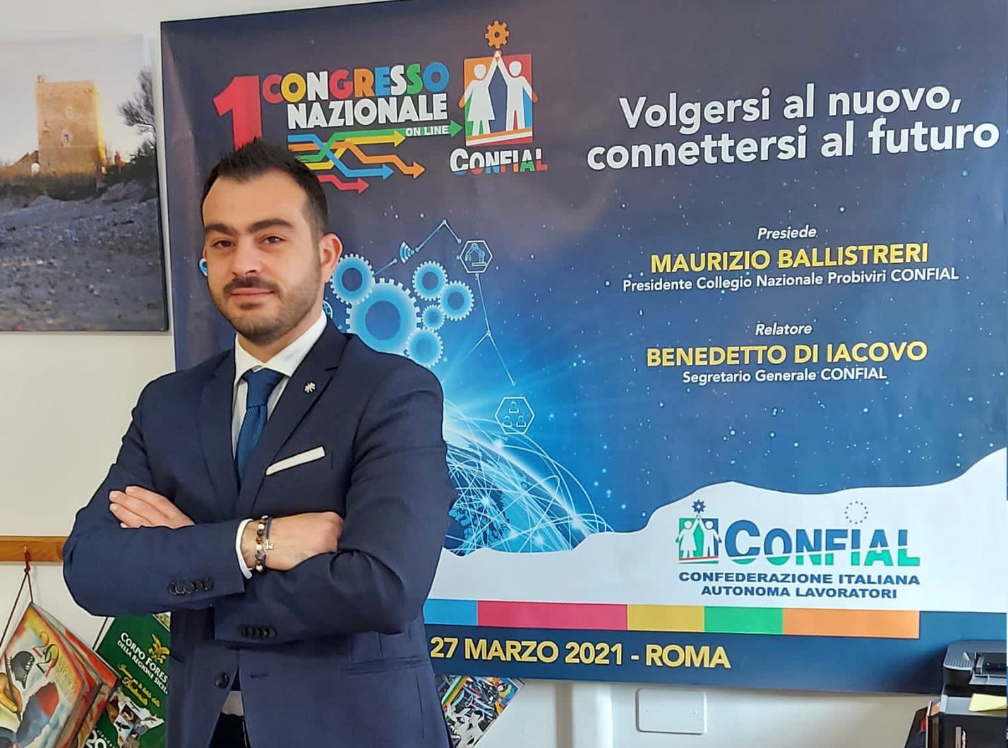 Vertenza Blutec, Salvatore Restivo (Confial) vicino a  lavoratori