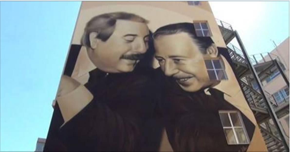 Murales Falcone-Borsellino, l’autore rivela un’incredibile storia Murales Falcone-Borsellino, l’autore rivela un’incredibile storia