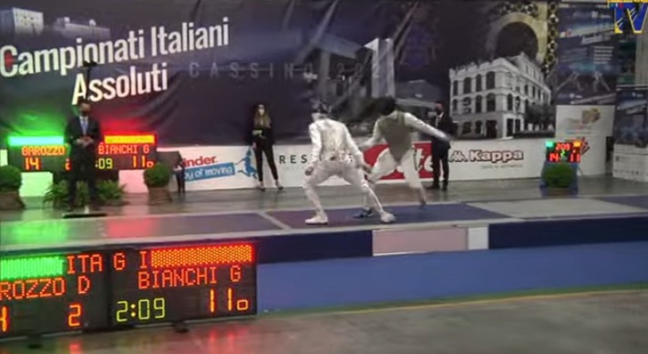 Scherma, il catanese Garozzo campione italiano di fioretto