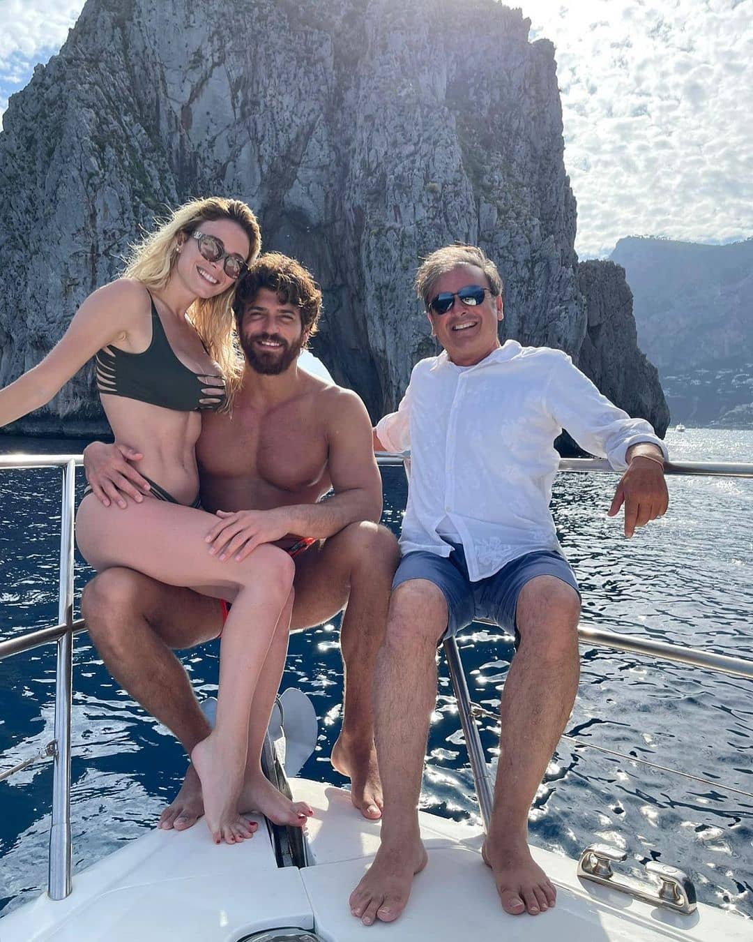 Diletta Leotta, per la catanese fuga a Capri con Can Yamam