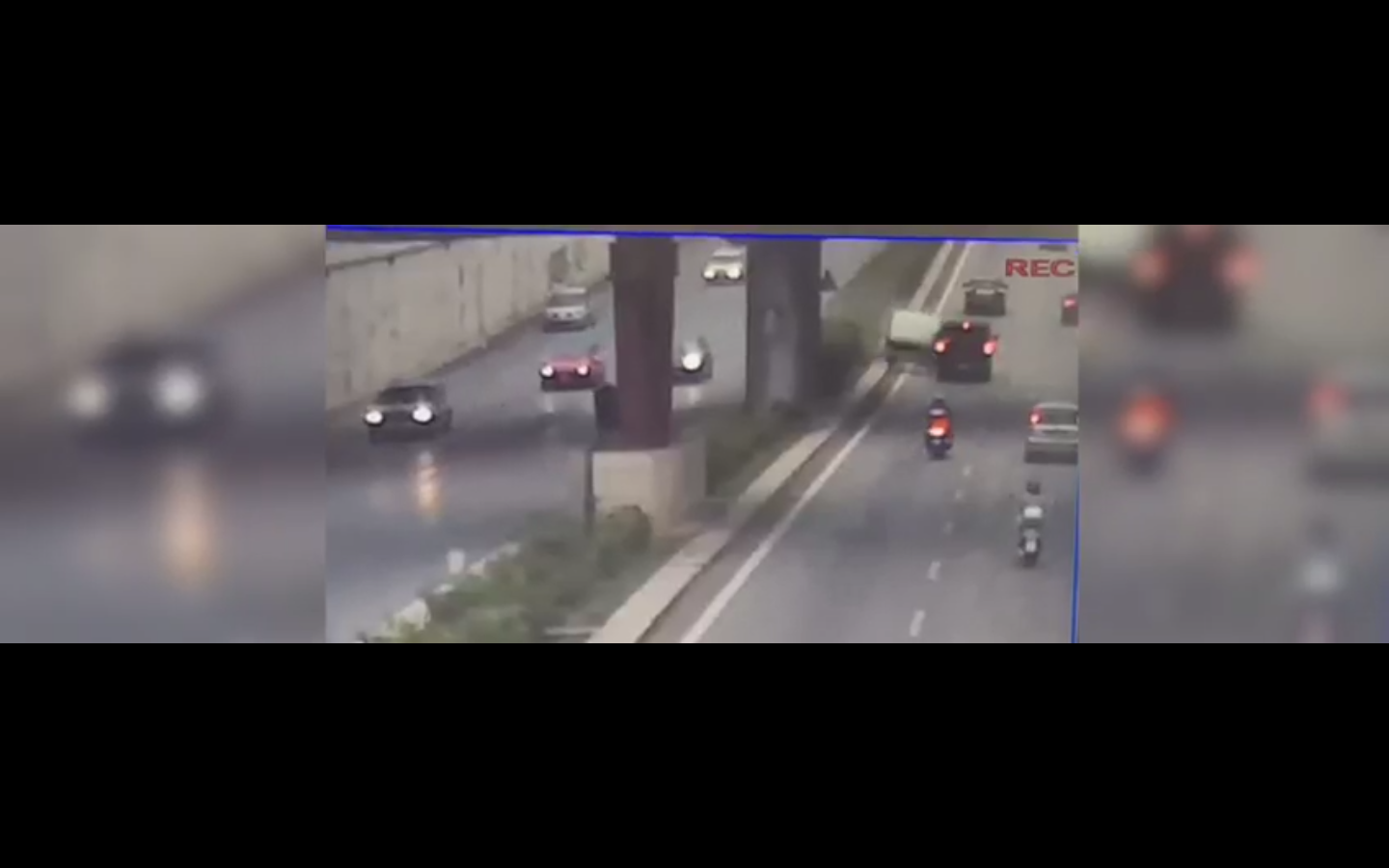 Incidente a Palermo, il tragico video dello schianto