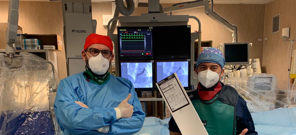 A Villa Sofia impiantato moderno device per alleviare l’angina pectoris