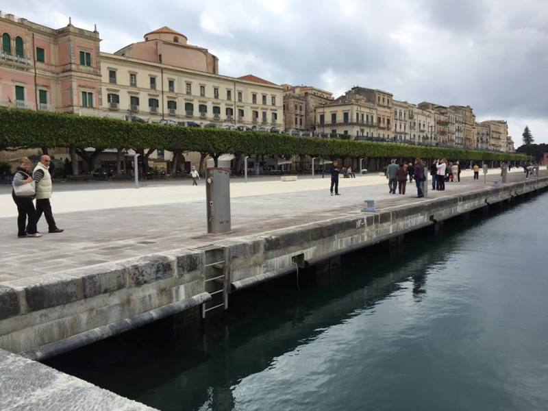 Siracusa, passeggio Marina, i lavori della Regione dopo l’estate