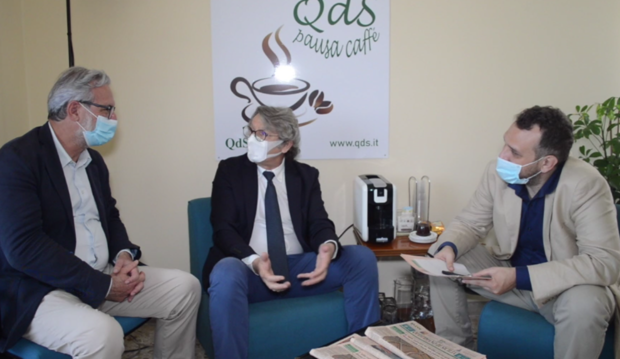 QdS Pausa Caffè, Lo Giudice, “La bellezza al centro della Sicilia e dei libri”