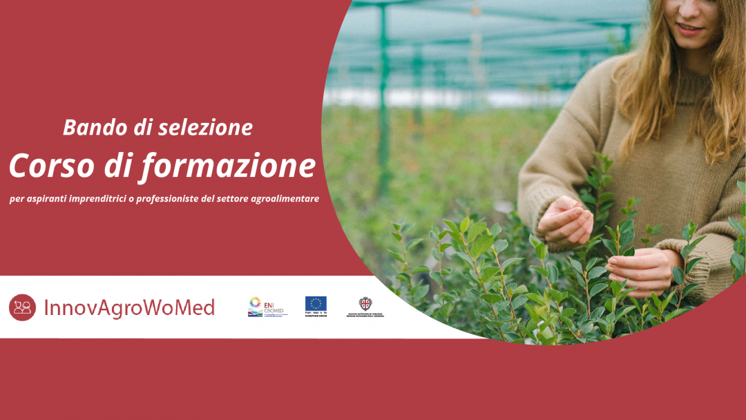 InnovAgroWoMed, formazione imprenditrici settore agroalimentare