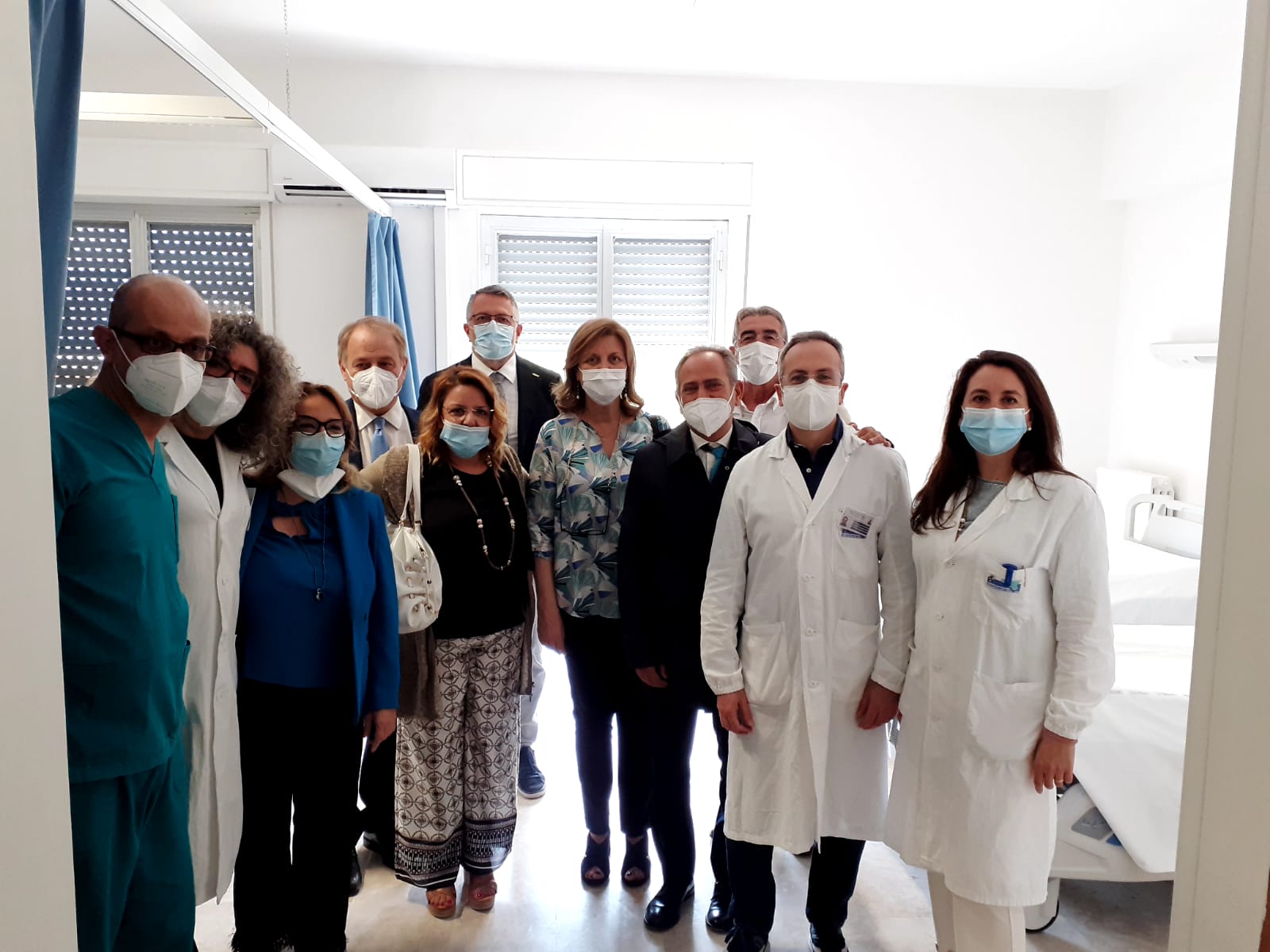 Ospedale Cervello, la visita della commissione Ars