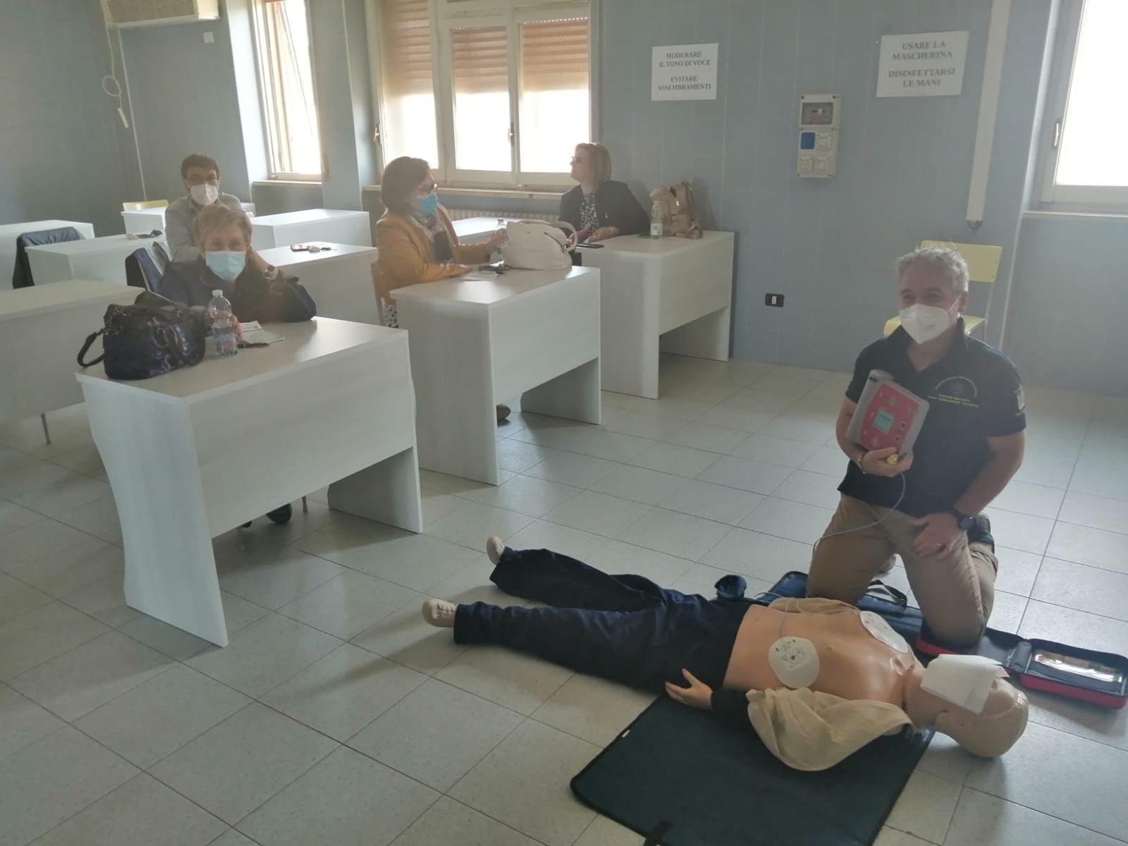 Corso di Primo soccorso e Blsd per i dipendenti dell’Asp ennese