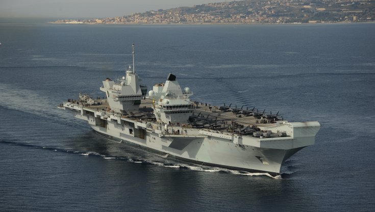 La Queen Elizabeth in Sicilia, “impegno Gb per la sicurezza”