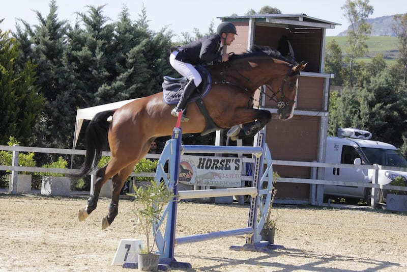 Equitazione, salto ostacoli, Leticia campione siciliano 2021