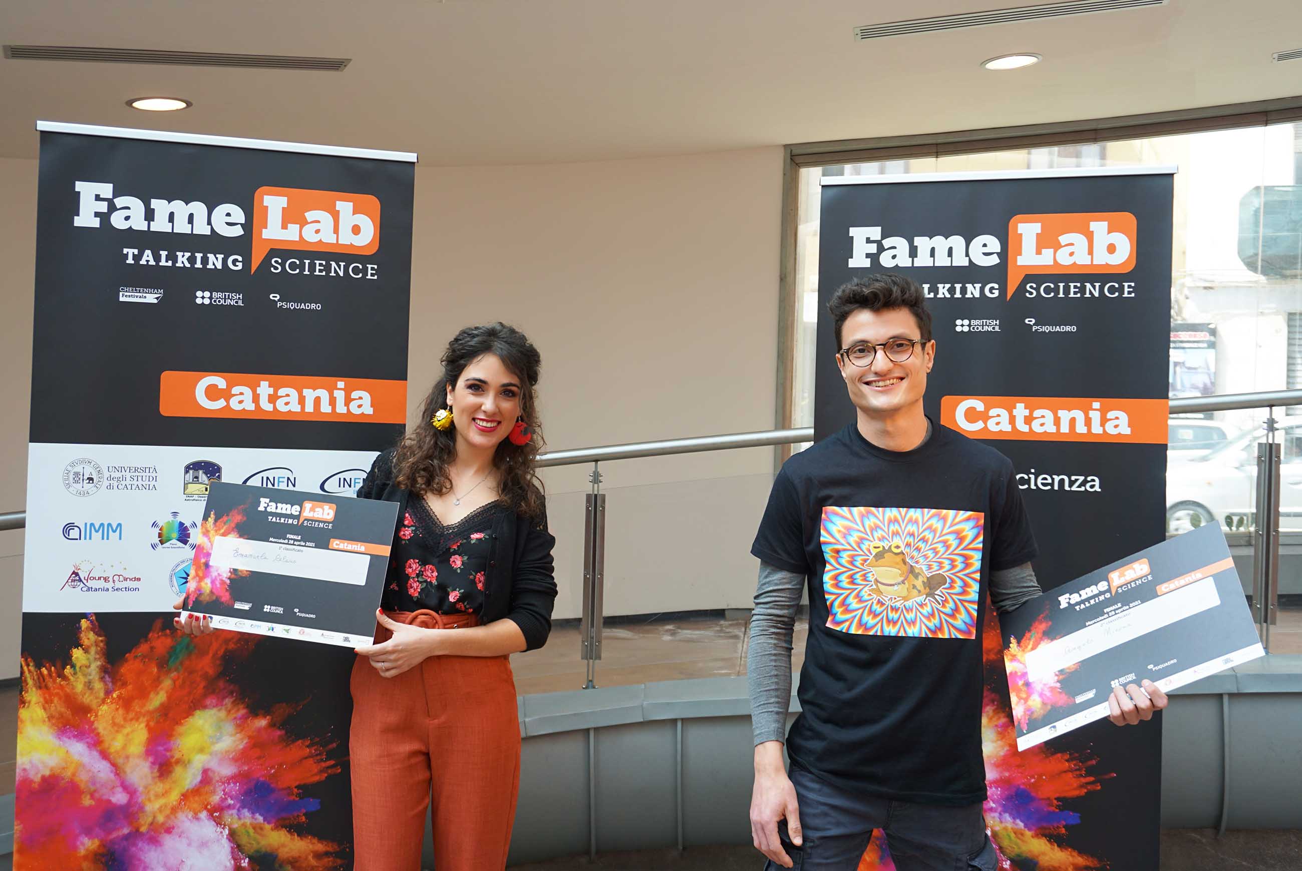 FameLab Italia 2021, venerdì finale al Teatro Sangiorgi di Catania FameLab Italia 2021, venerdì finale al Teatro Sangiorgi di Catania