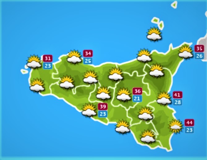 Meteo, si diffonde in Sicilia la paura per il caldo assassino