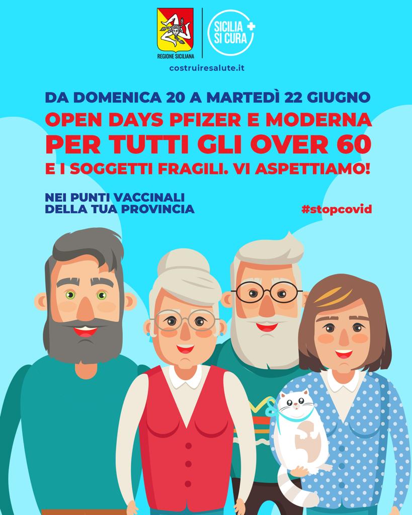 In Sicilia tornano gli open days, ecco per chi e con quale vaccini In Sicilia tornano gli open days, ecco per chi e con quale vaccini