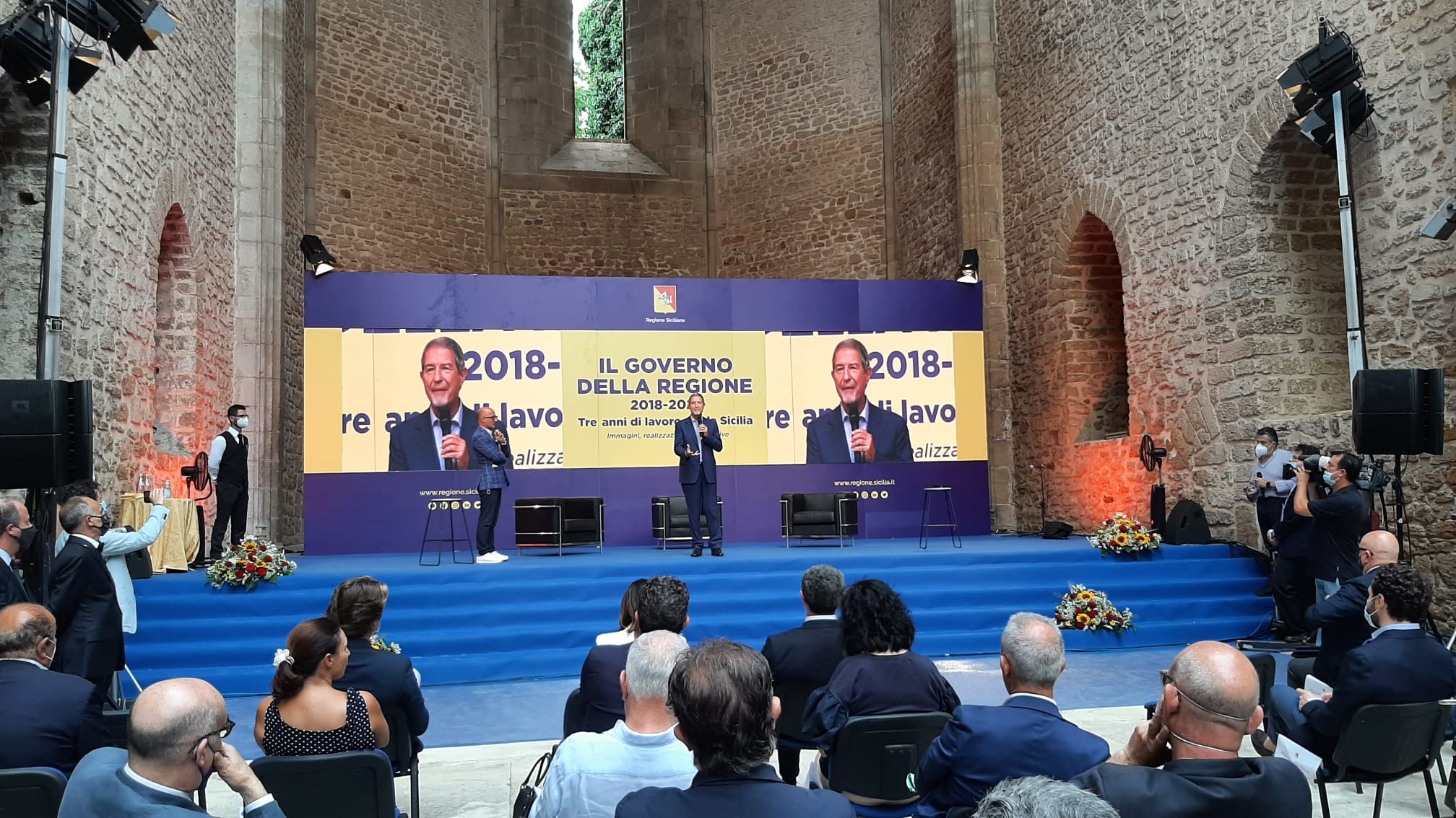 Sicilia, “tre anni di Governo” raccontati dal Presidente Musumeci Sicilia, “tre anni di Governo” raccontati dal Presidente Musumeci