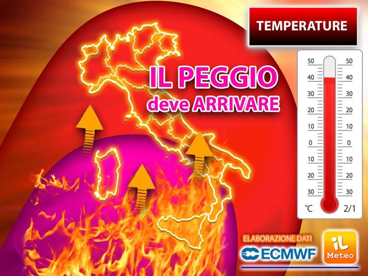 Caldo infernale in Sicilia, a Catania anche 45 gradi, quanto durerà Caldo infernale in Sicilia, a Catania anche 45 gradi, quanto durerà