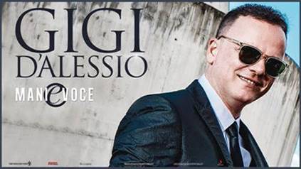 Gigi D’Alessio, in concerto in Sicilia il 27 e il 28 agosto