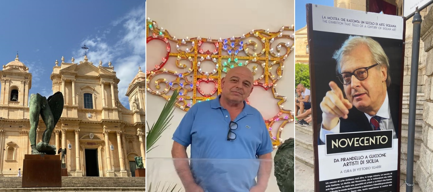 Noto, la mostra “Novecento”, l’intervista a Giovanni Filippini