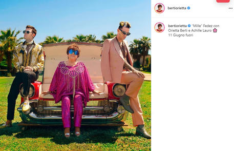 Esce “Mille”, la canzone di Achille Lauro, Fedez e Orietta Berti