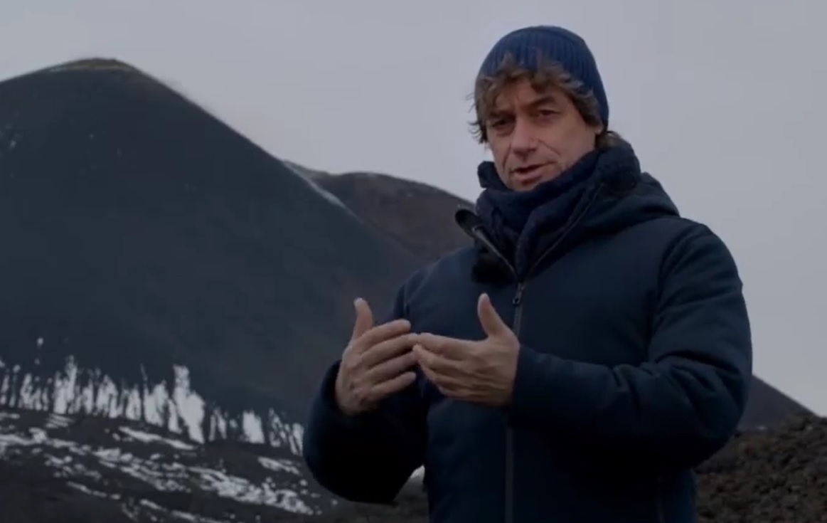 L’Etna questa sera in tv su Rai1 per “Ulisse” di Alberto Angela