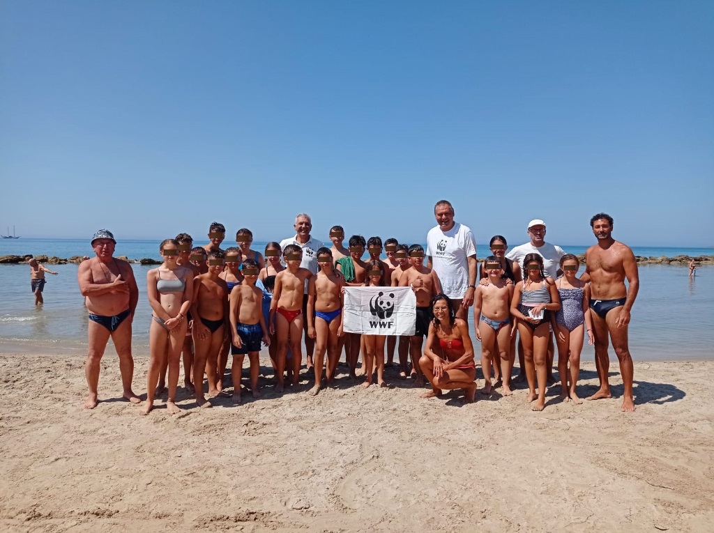 Il Wwf premia i bimbi sub di Santo Tirnetta a Sciacca