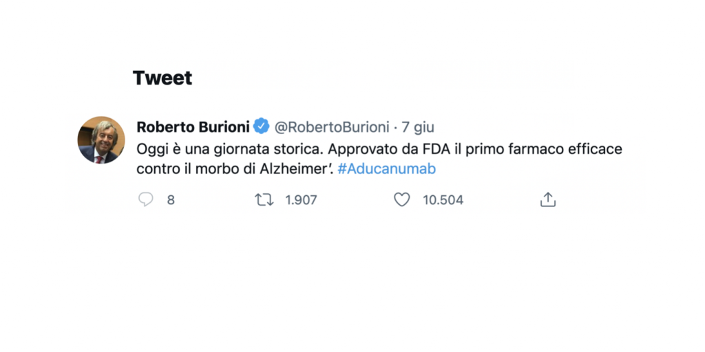 Alzheimer, approvato primo farmaco, tutti i dubbi sull’efficacia