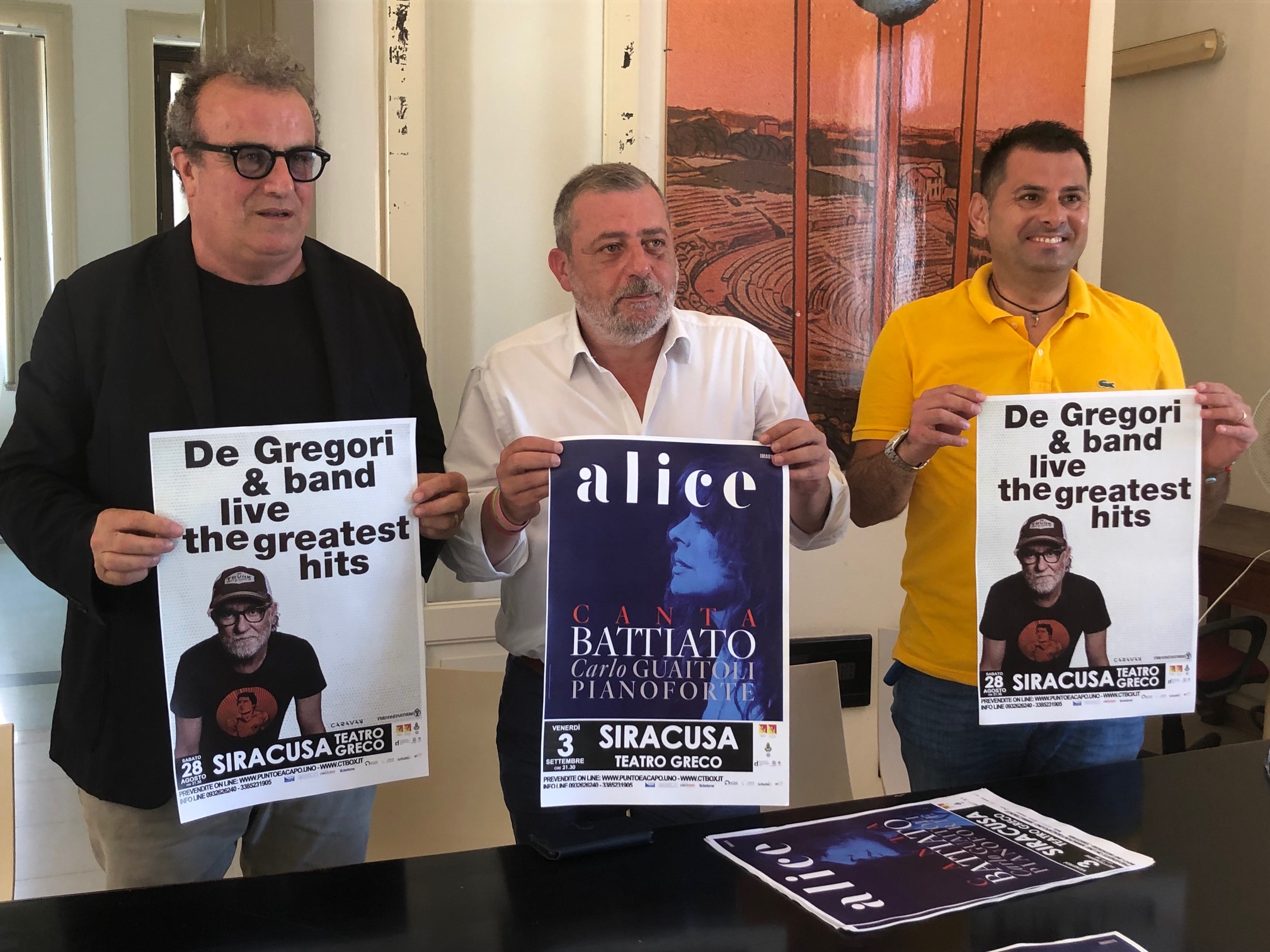 Concerti al Teatro Greco di Siracusa, De Gregori e Alice