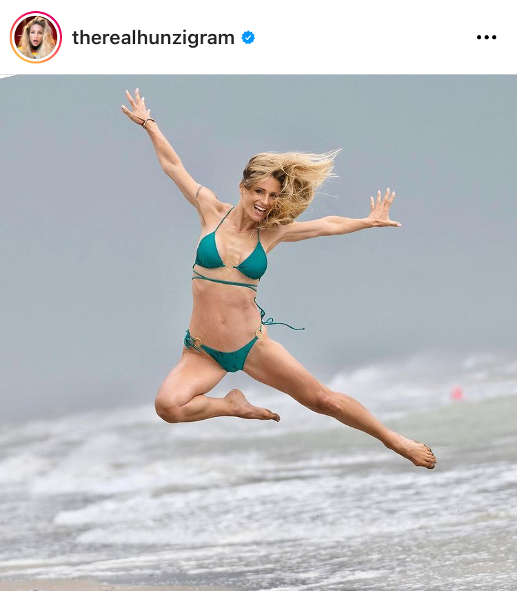Michelle Hunziker, il suo fisico protagonista su Instagram