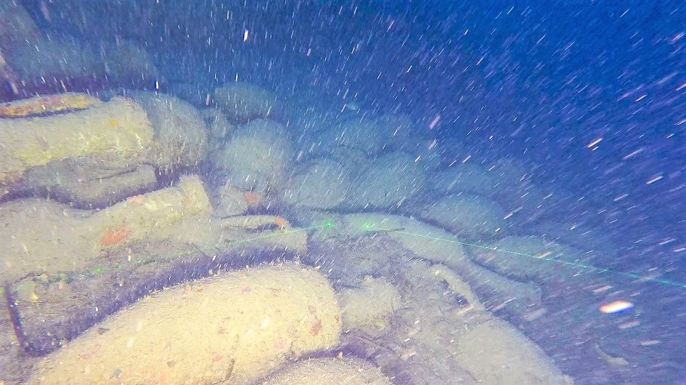 Ritrovata nave romana a 92 metri di profondità a Isola delle Femmine