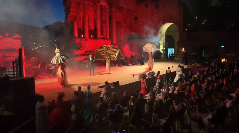 Taormina Gold, sfilata e premio per Aba Catania