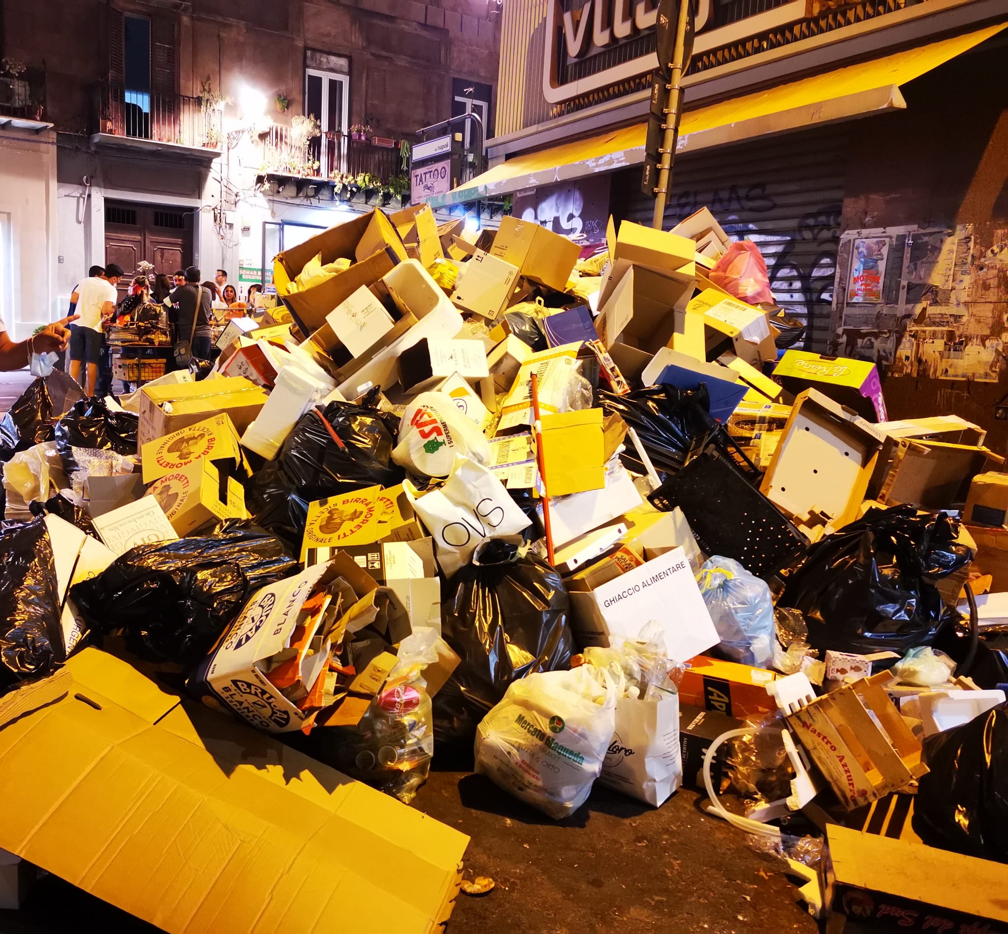 Festino, Lega, Palermo invasa dalla spazzatura