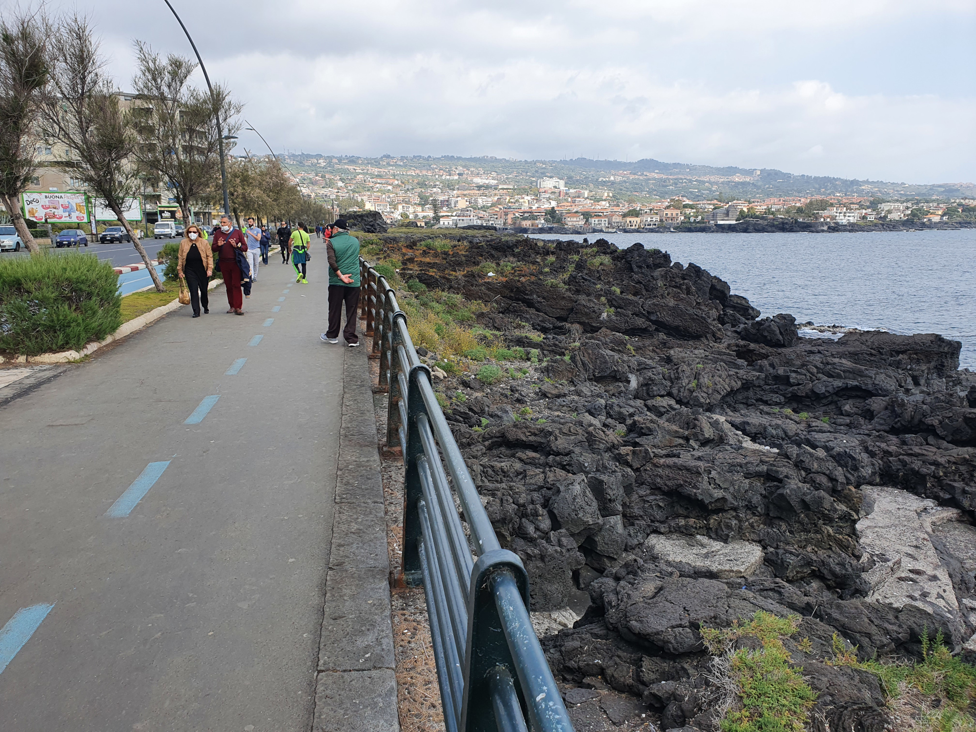 Catania, anche a luglio lungomare pedonalizzato la domenica sera