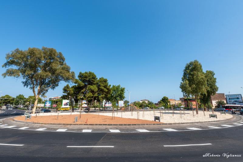 Catania, riqualificata da Comune e privati rotatoria di San Nullo