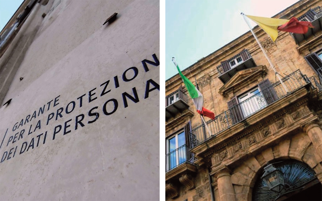 Garante “avverte” Regione Sicilia per violazione privacy lavoratori