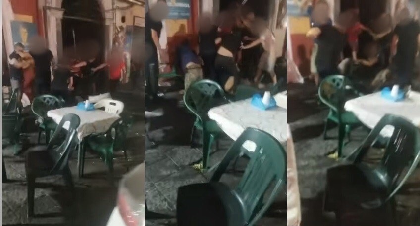 Catania, rissa in locale di via Plebiscito, il video è virale
