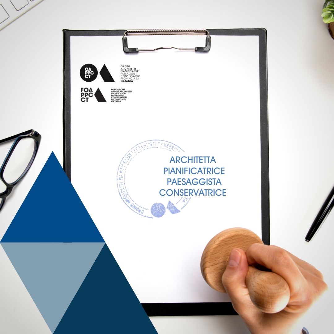 A Catania approvato timbro professionale di genere “architetta”