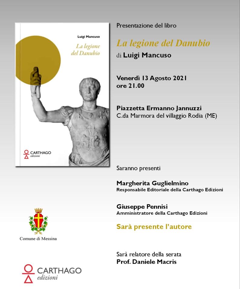 “La legione del Danubio” di Luigi Mancuso ancora in tour per la Sicilia