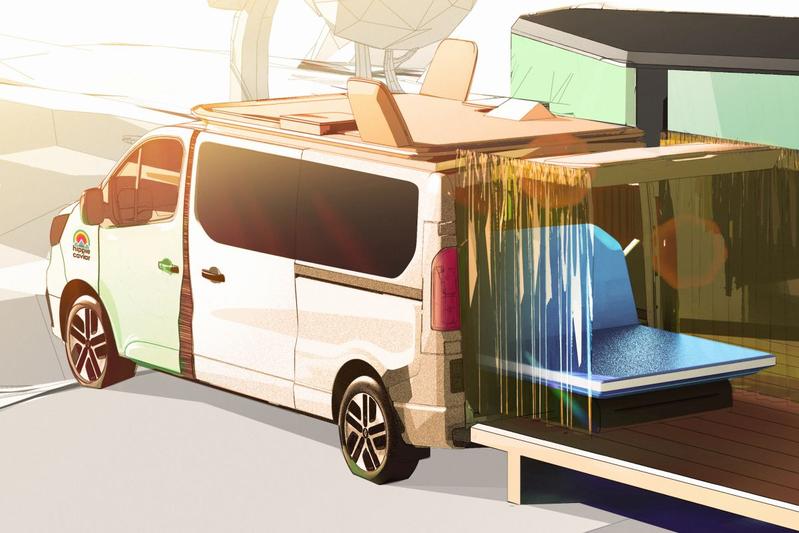 Renault, Hippie Caviar Hotel  per evasioni “a cinque stelle”