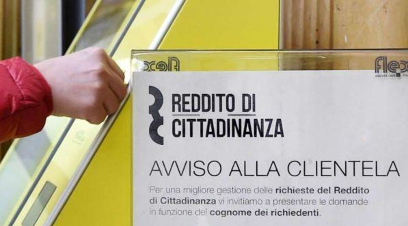 Reddito-pensione di cittadinanza, due percettori su tre nel Sud