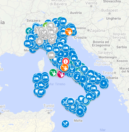 Green Pass in Sicilia, Io Apro, una mappa di attività che non lo chiedono