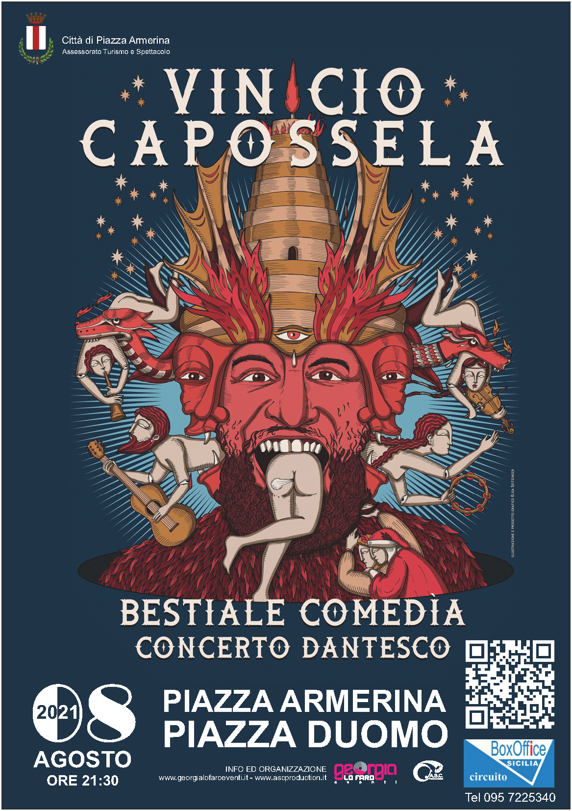 Piazza Armerina, 7 e 8 agosto gli appuntamenti del Weekend Dantesco