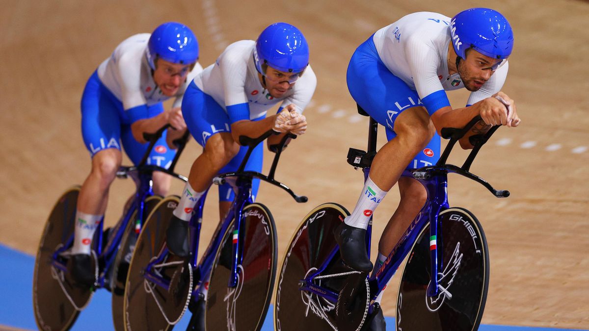 Tokyo 2020 ciclismo, Italia d’oro nell’inseguimento a squadre