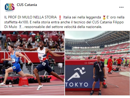 Olimpiadi, il tecnico catanese Filippo Di Mulo “nella storia”