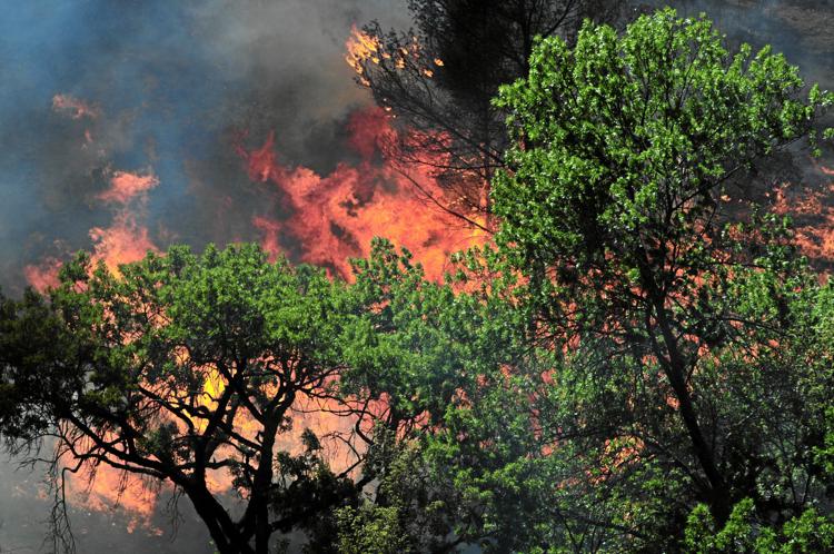 Incendi, brucia per ore fino alla notte il Palermitano