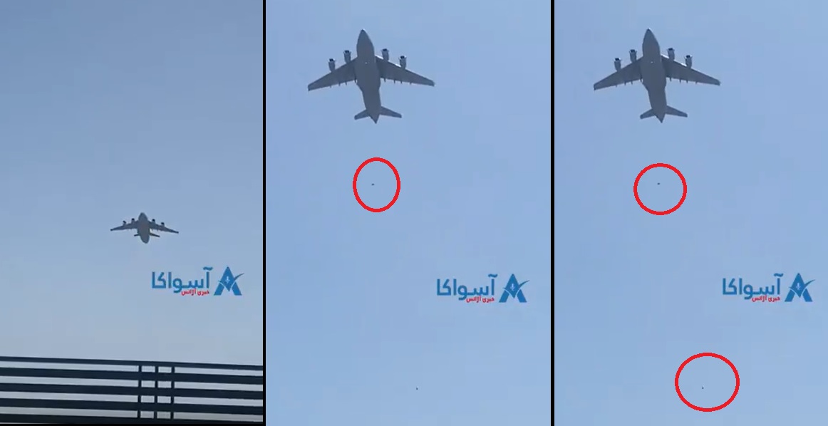 Afghanistan, cercano di fuggire aggrappati all’aereo ma cadono nel vuoto