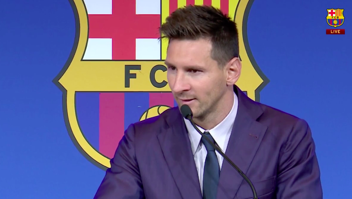 Messi saluta in lacrime il Barcelona, “Difficile dirsi addio”